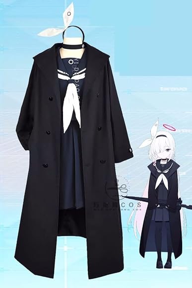 Amazon.co.jp: [QDCFY] ブルーアーカイブ アロナ プラナ コスプレ衣装